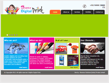 Tablet Screenshot of dolphindigitalprint.com